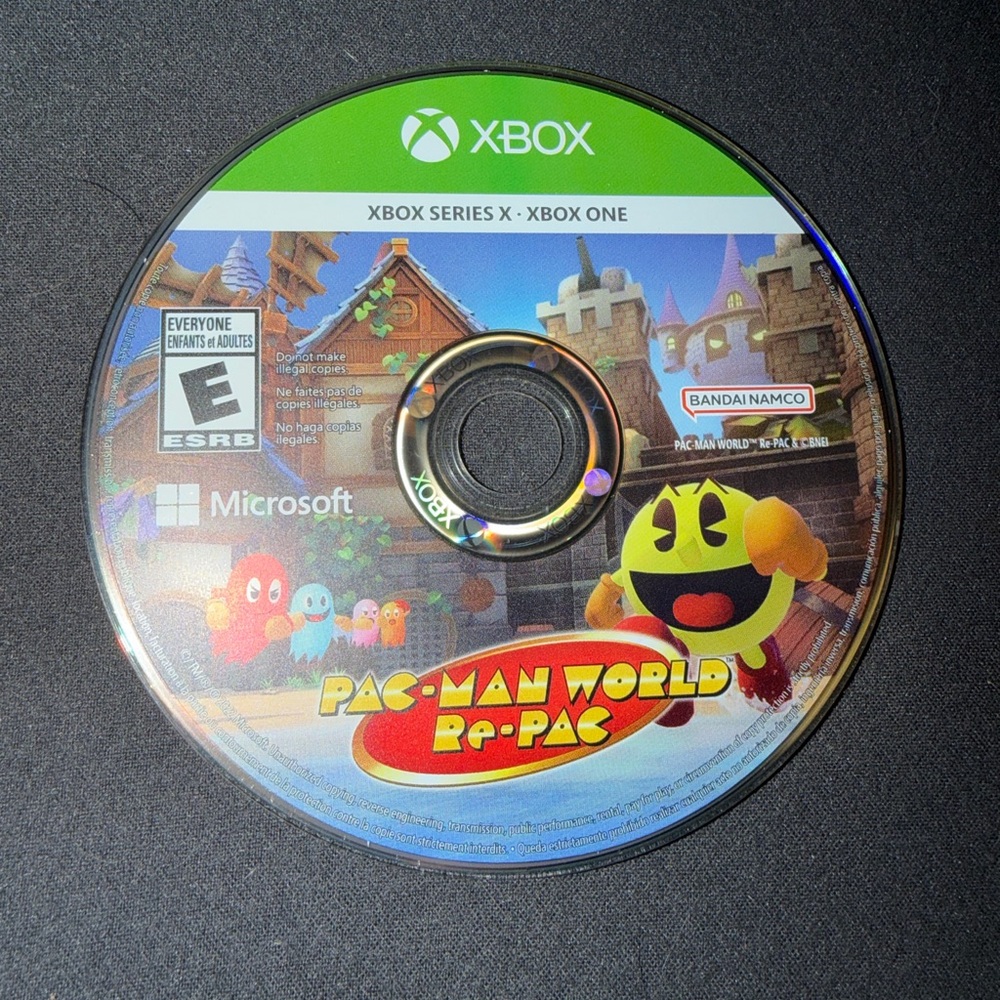 Microsoft Xbox One/Series X Pac Man World Re Pac Video Game Rated E Everyone Use